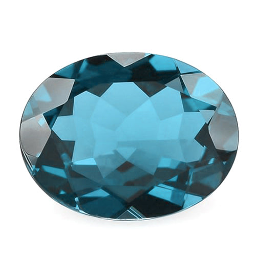 JLUXS OVAL CUT 8X10MM 2.62 CT LONDON BLUE TOPAZ (VS) LOOSE GEMSTONE