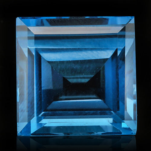 JLUXS SQUARE CUT 8MM LONDON BLUE TOPAZ (VS) LOOSE GEMSTONE