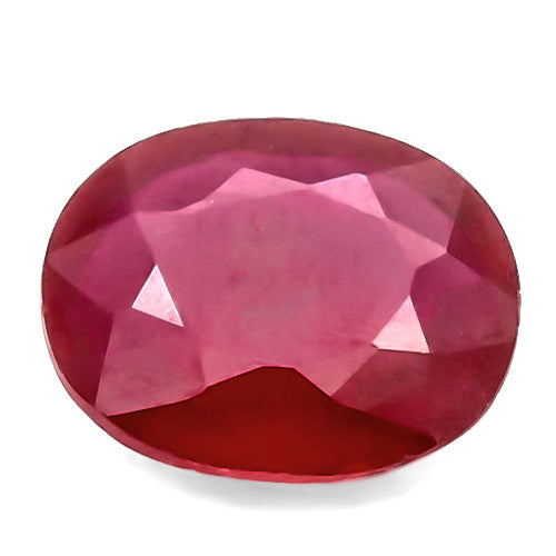 JLUXS OVAL CUT 6X8MM AFRICAN RUBY AMAZING SPARKLING LOOSE GEMSTONE