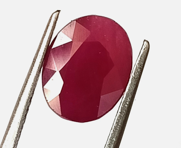 JLUXS OVAL CUT 8X10MM AFRICAN RUBY AMAZING SPARKLING LOOSE GEMSTONE