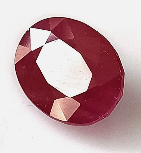 JLUXS OVAL CUT 8X10MM AFRICAN RUBY AMAZING SPARKLING LOOSE GEMSTONE