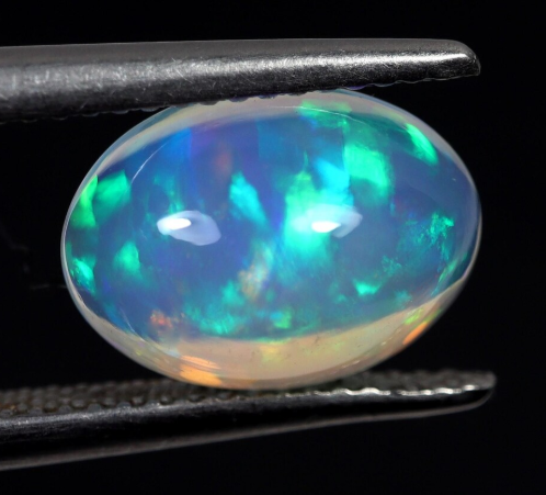 JLUXS OVAL CUT 8X10MM NATURAL ETHIOPIAN OPAL LOOSE GEMSTONE